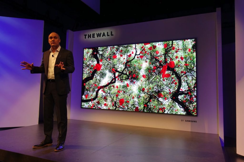 Samsung's The Wall - 146 inches of TV